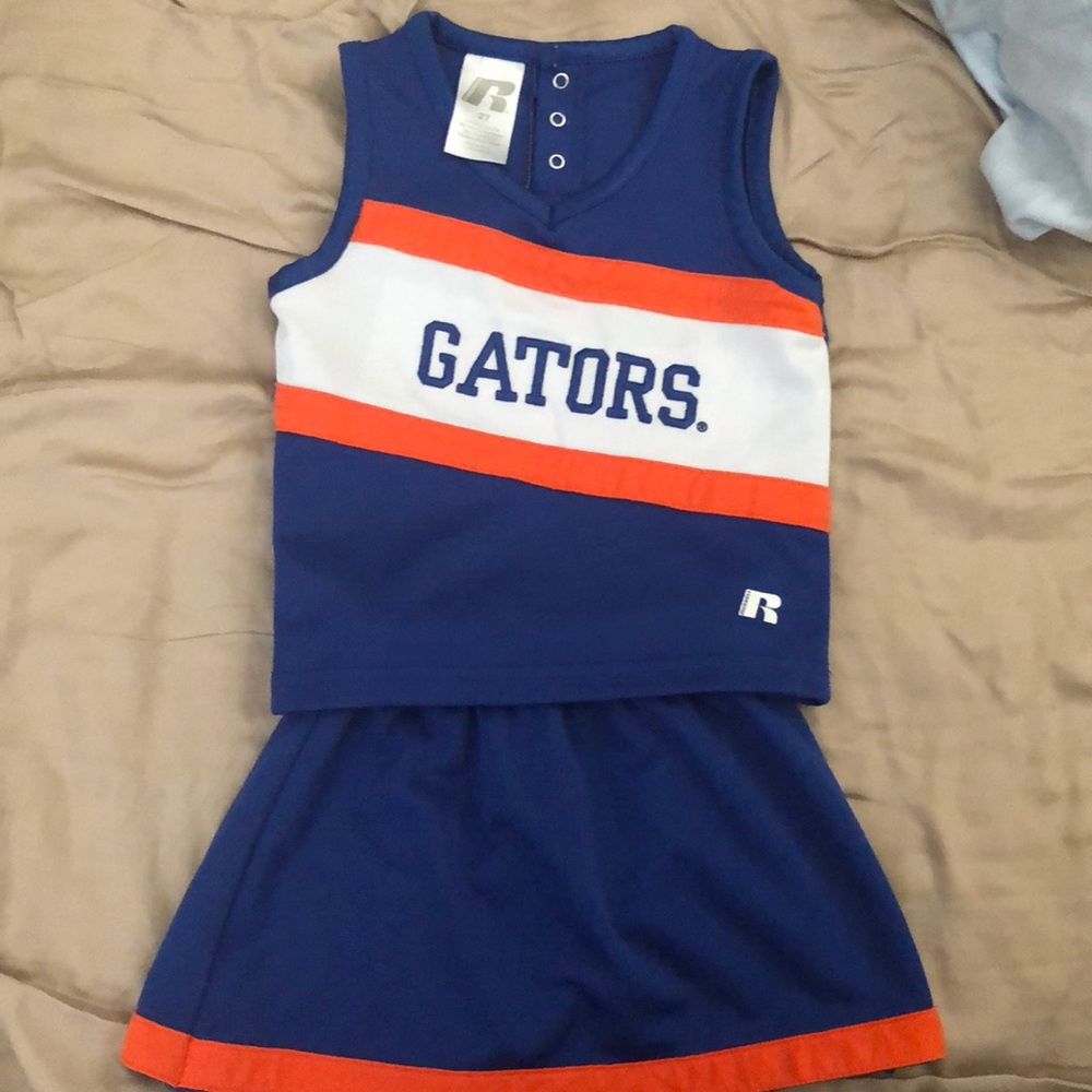 Toddler Gators cheer outfit